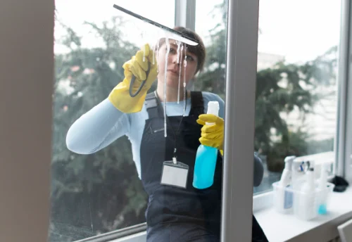 Nettoyage de vitres intérieures et extérieures à Salettes